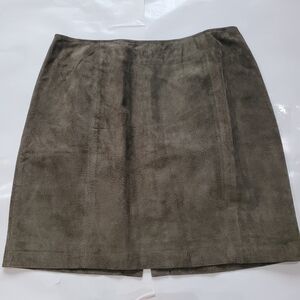 Sonoma Olive Pencil Skirt